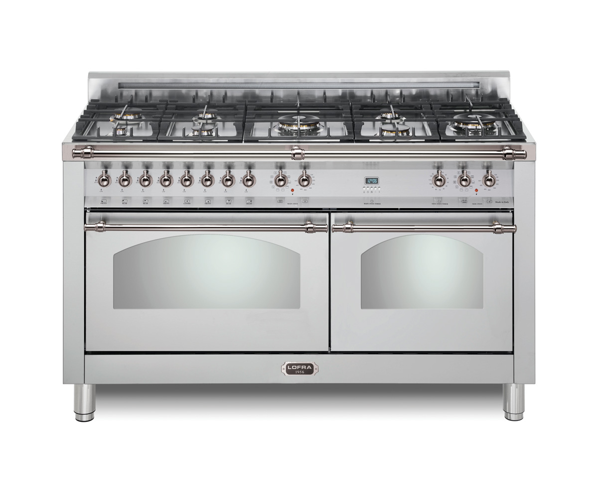 Dolcevita 60-inch stainless-steel chrome